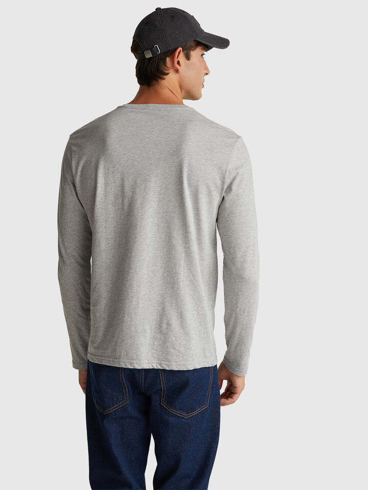 T-SHIRT L/S Herren image number 2